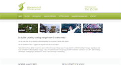 Desktop Screenshot of bergenkrisesenter.no
